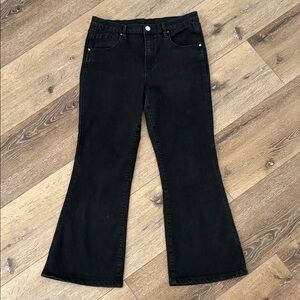 BDG Urban Outfitters Morrison High Rise Flare Wide Leg Jeans